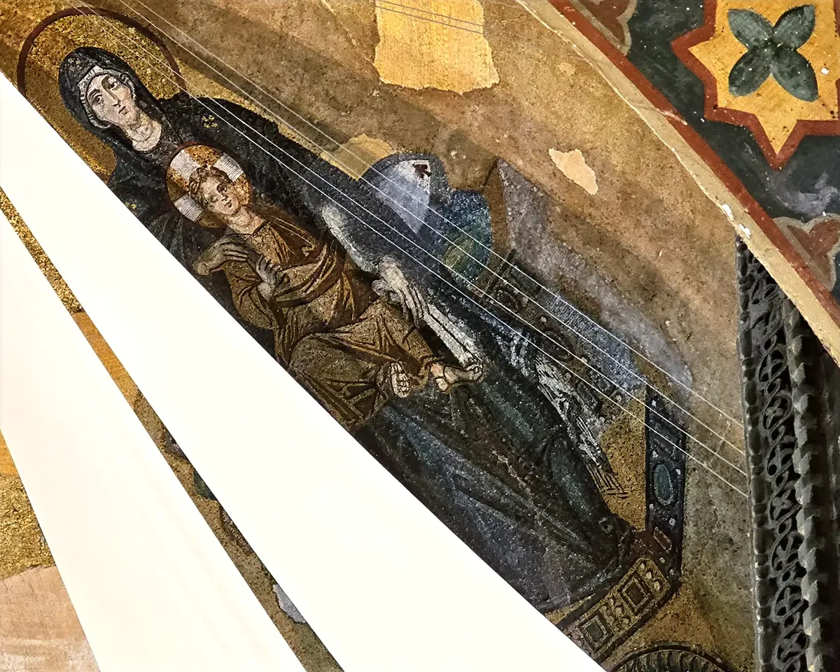 Komnenos , Zoe ve Apsis Mozaikleri